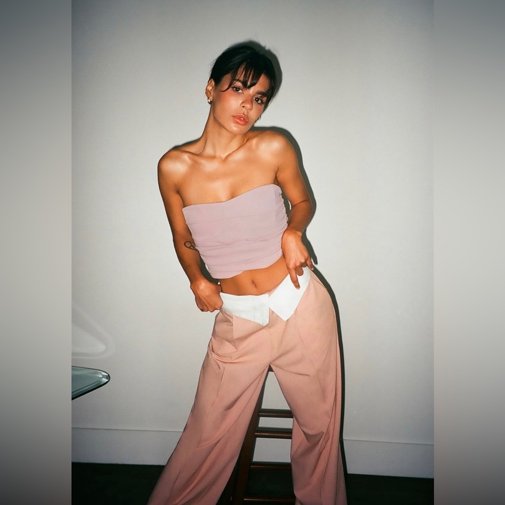 Zara Bustier Crop Top